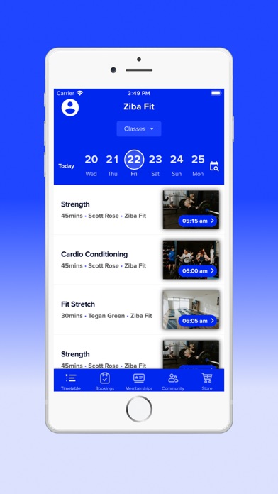 Ziba Fit Aldinga Screenshot