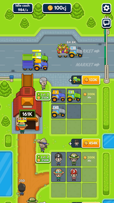 Idle Farm Tycoon - Merge Game Screenshot