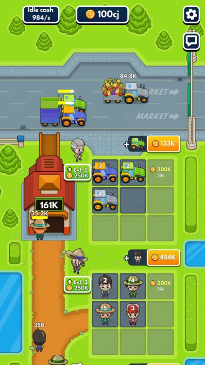 Idle Farm Tycoon - Merge Game screenshot-5