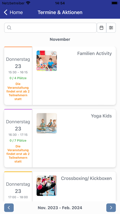 GetShape e. V. Screenshot