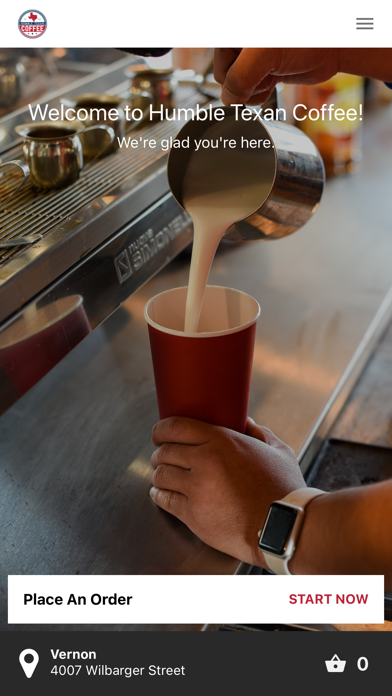 Humble Texan Coffee Screenshot
