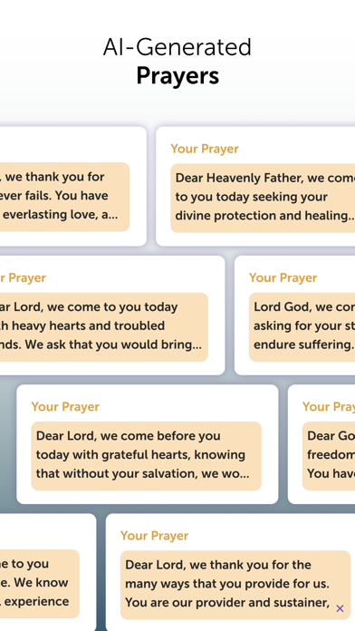 Prayerly: AI Christian Prayers Screenshot