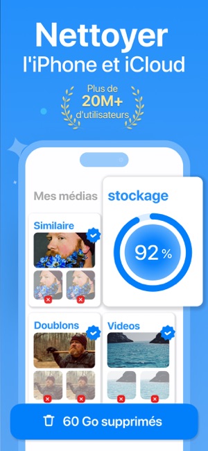 Cleanup· Nettoyeur de Stockage dans l'App Store