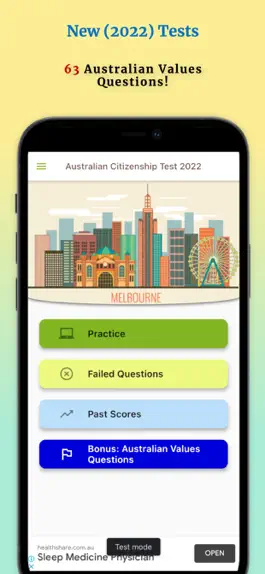 Game screenshot Aus Citizenship Test by ExamUp mod apk