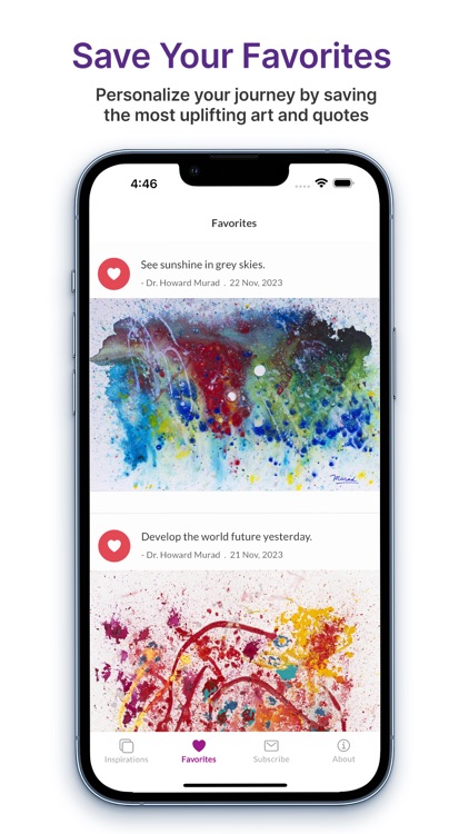 Dr. Murad's Inspirations