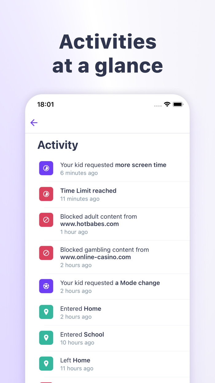 Ohana Family Parental Controls