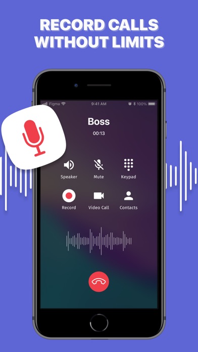 Call Rec - Call Recorder App Screenshot