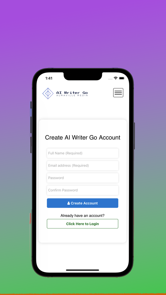 #3. AI Writer Go (iOS) 由: Almaville Media, LLC.