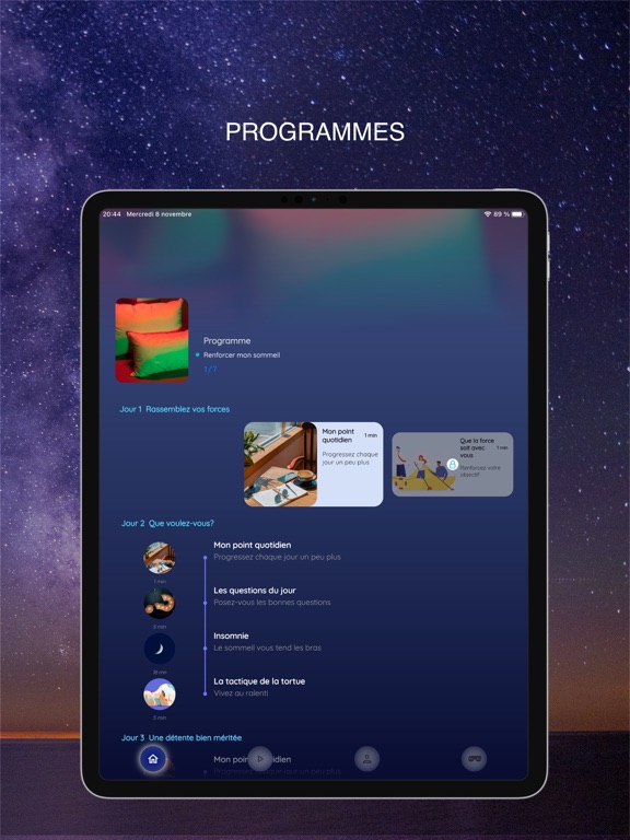 Hypnos: Sleep, Relaxation iPad screenshot 4 - Health & Fitness app
