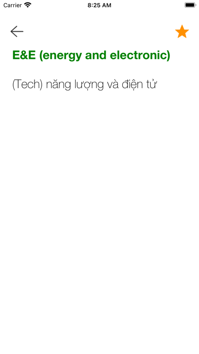 EnglishVietnamese-Dictionary Screenshot