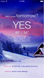 will it snow? - notifications problems & solutions and troubleshooting guide - 2