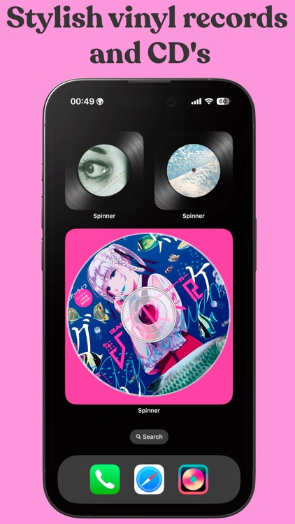 Spinner: clock widget