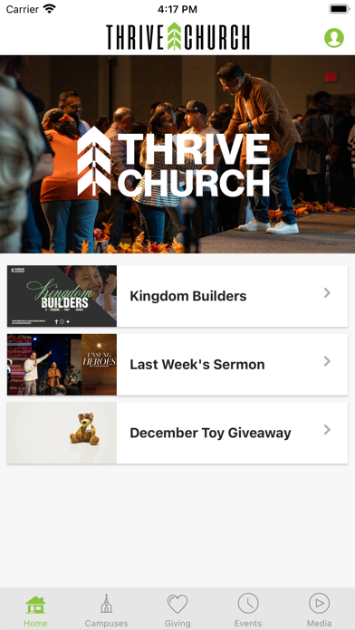 iThrive Church Screenshot