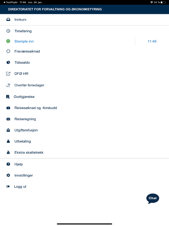 Screenshot #4 pour DFØ selvbetjening