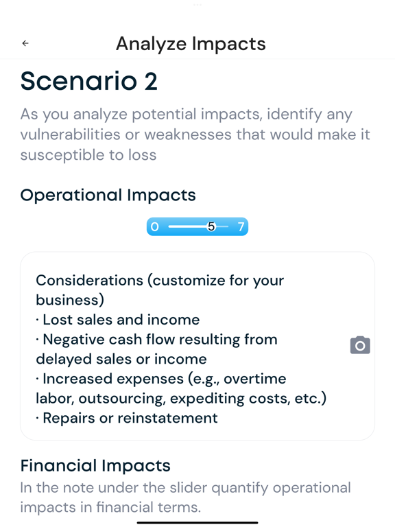 Screenshot #5 pour Scenario Analysis