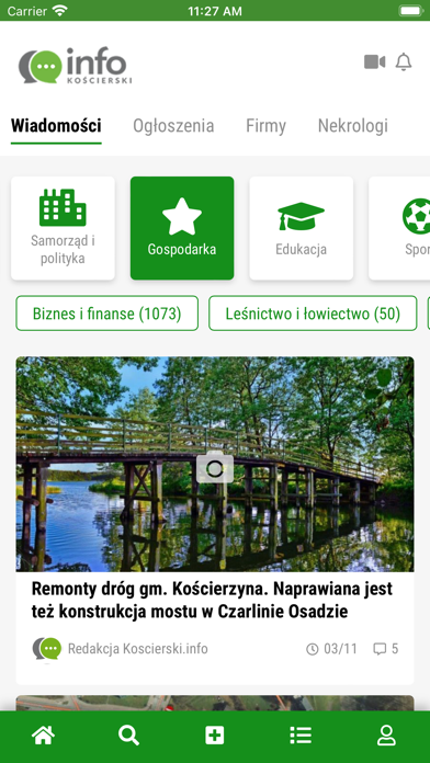 Koscierski.info Screenshot
