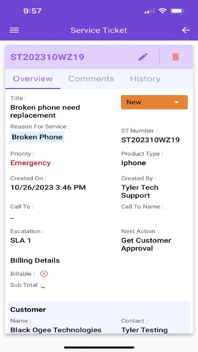 SimplyFuse CRM Screenshot