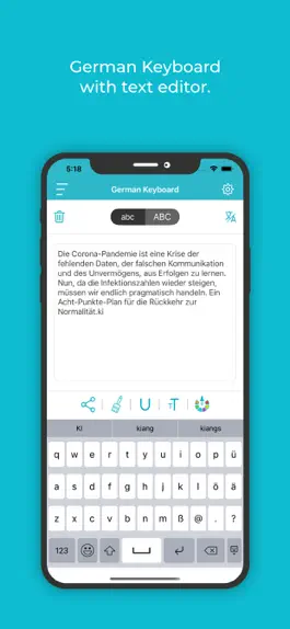 Game screenshot German Keyboard : Translator apk