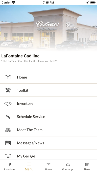LaFontaine Automotive Group Screenshot