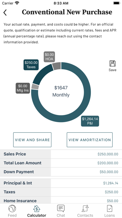 National Exchange Home Loan Screenshot