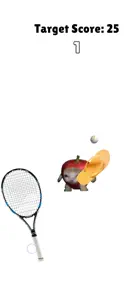 Cat Playing Tennis screenshot #2 for iPhone