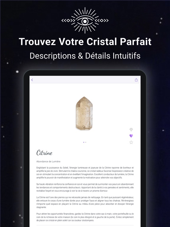 Screenshot #4 pour Crystalyze: Cristaux & Pierres