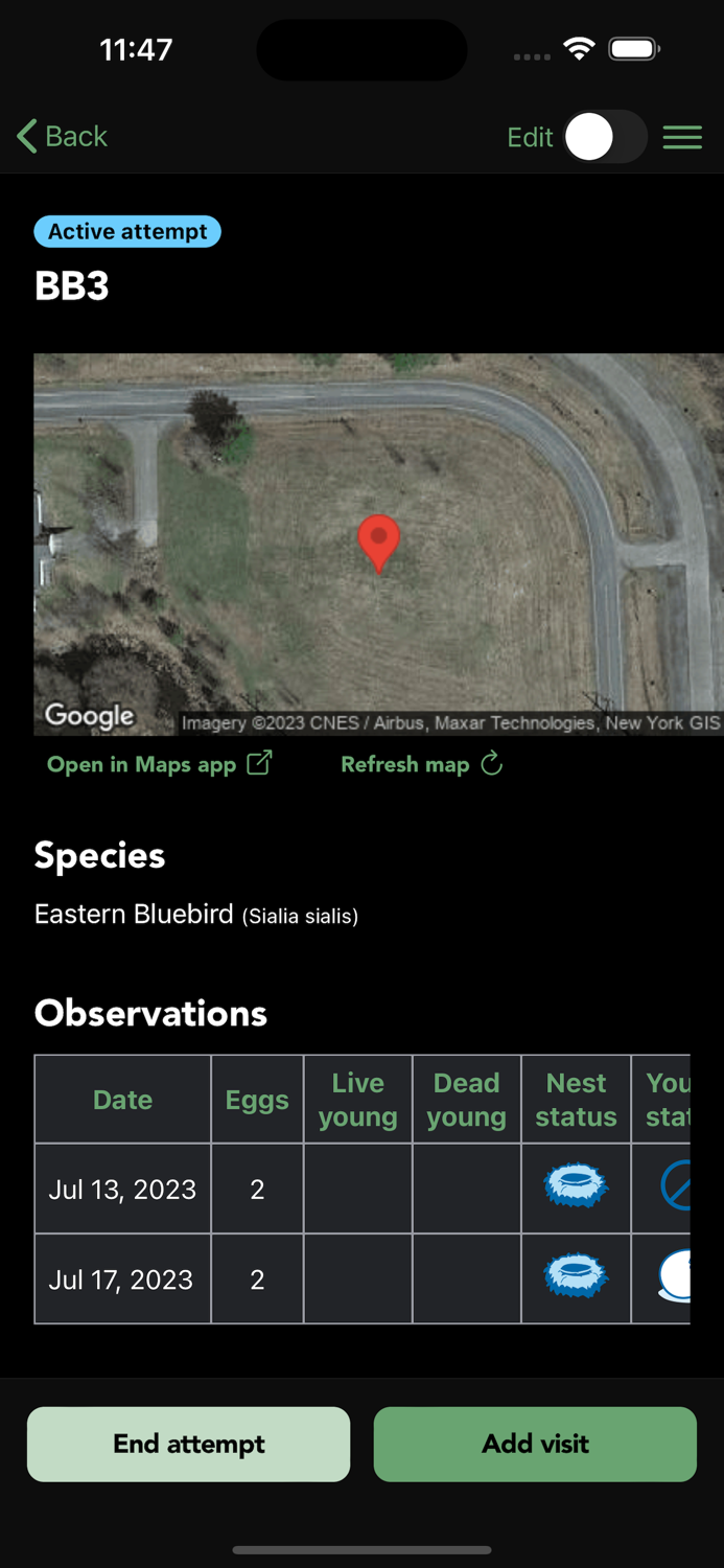 NestWatch by the Cornell Lab