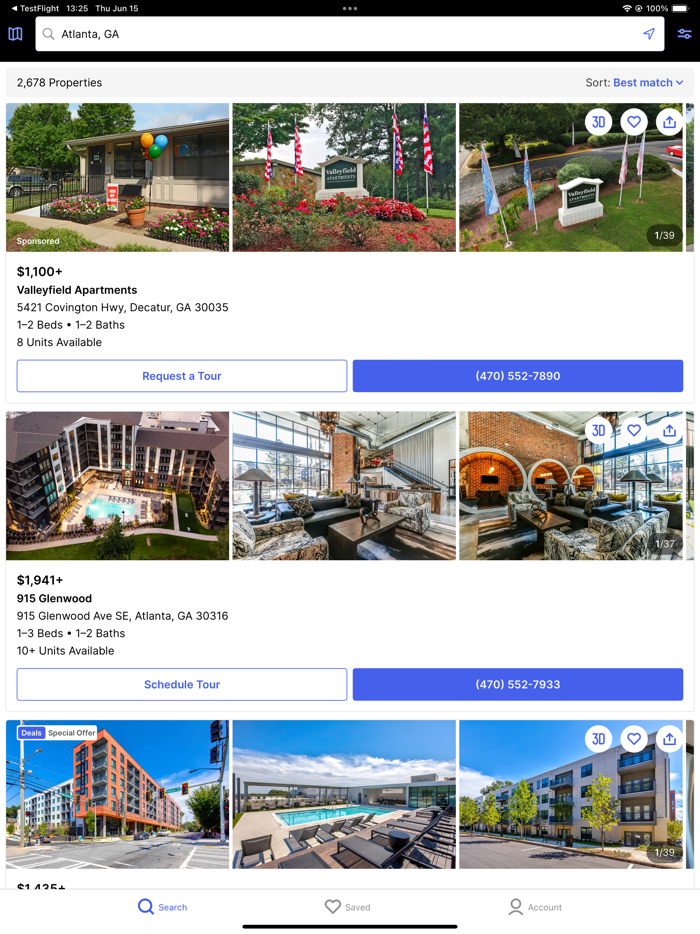 Rent. Apartments and Homes