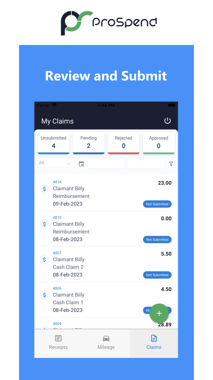 ProSpend expense-manager