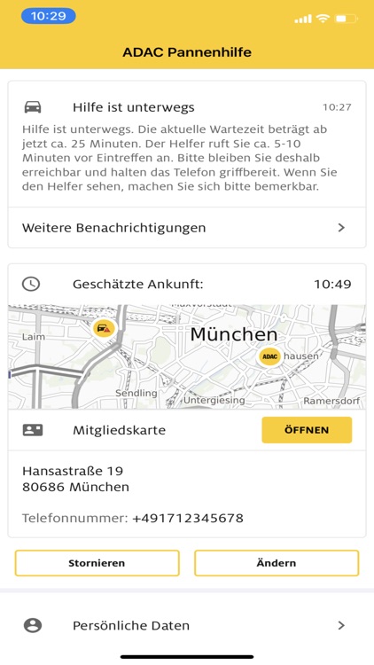 ADAC Pannenhilfe screenshot-4