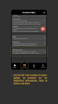Fanatec App iphone bilder 3