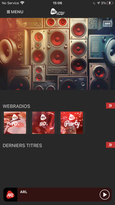 ARL Radio Screenshot