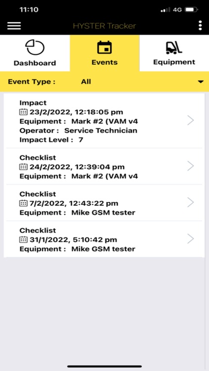 Hyster Tracker screenshot-4