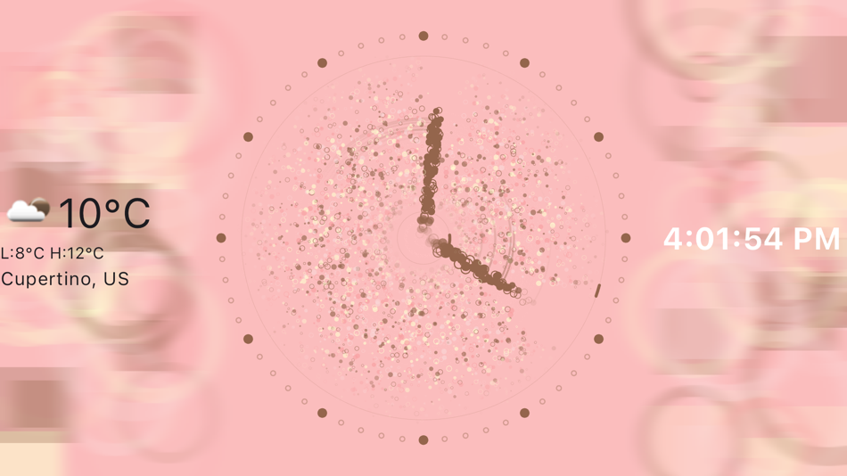 #7. Particle Clock (iOS) 来自: Cloud Insight pty.ltd