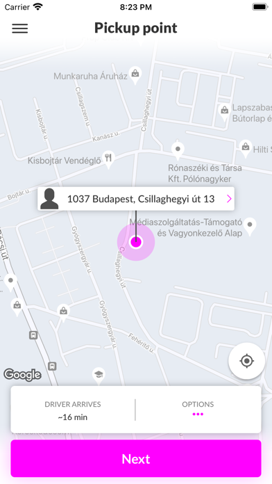 Best Taxi Budapest Screenshot