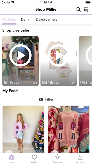 Shop Millie Screenshot