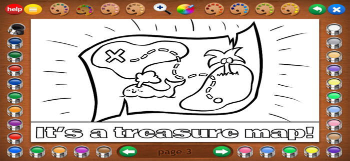 Pirates Coloring Book