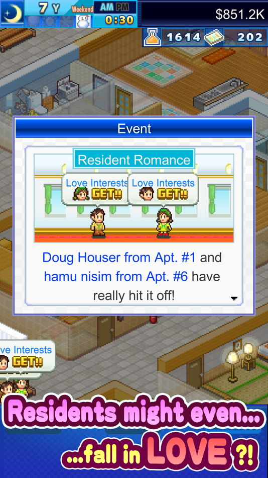 #4. Dream House Days (iOS) By: Kairosoft Co.,Ltd