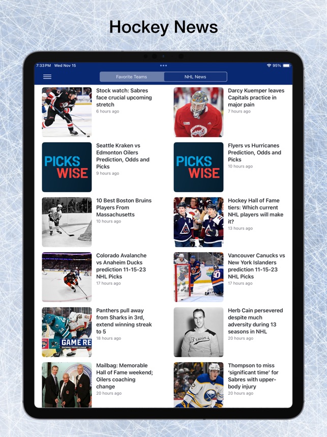 NHL Scores & Alerts::Appstore for Android