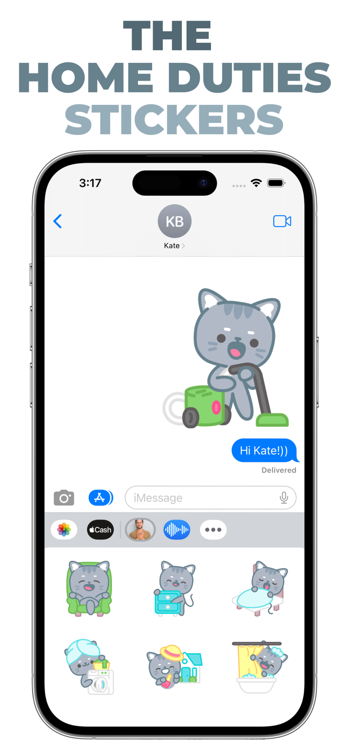 The Home Duties stickers