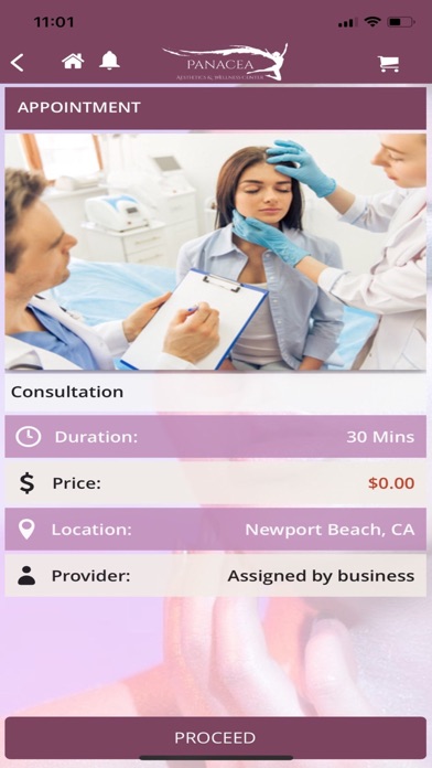 Panacea Aesthetics Screenshot