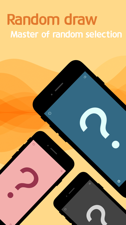 #1. RANDOMI: random selector (iOS) 由: Minseong Kim