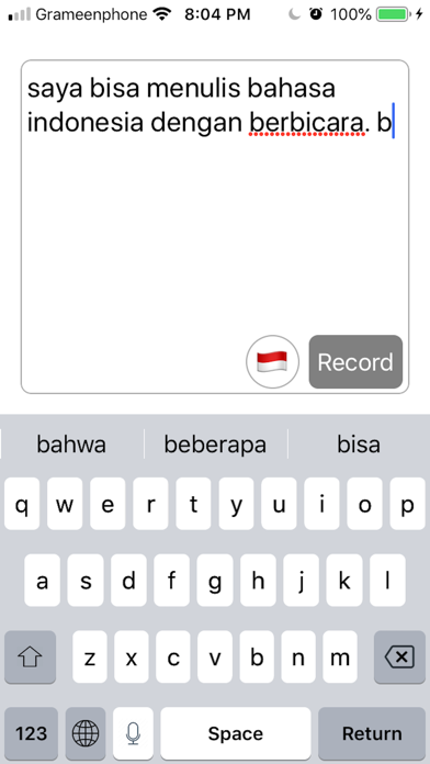 Indonesian Keboard Screenshot