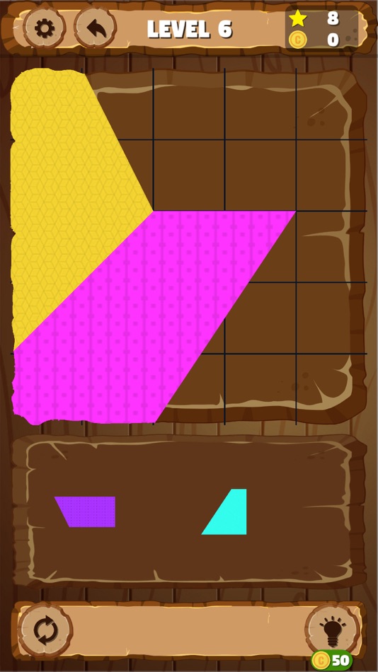 #4. Tangram Challenge:Shape Master (iOS) 由: Krushna Sanghani