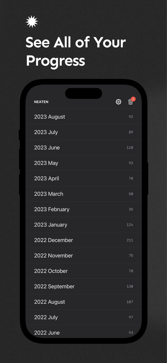 Swipe to Delete - Neaten