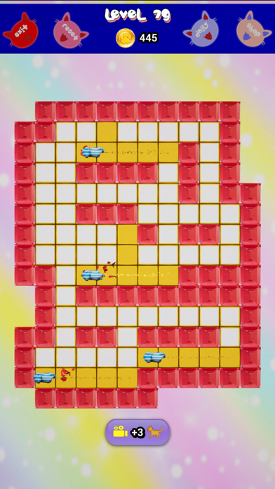 Pudgy Purries Milk Maze Screenshot