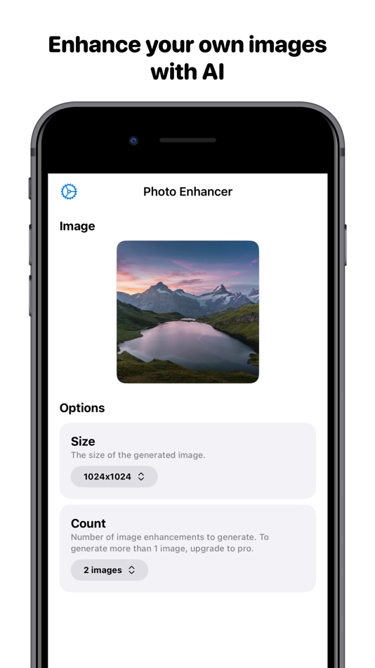 #1. AI Photo Editor Image Enhancer (iOS) بواسطة: INNOVATIVE DIGITAL TECHNOLOGIES LIMITED