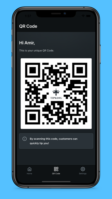 TipKing - Cashless tipping Screenshot