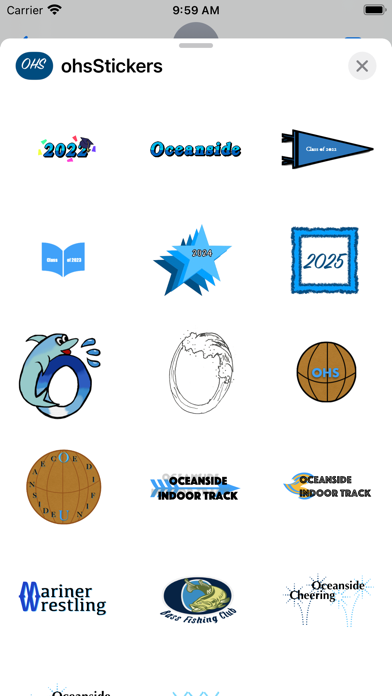 OHS Stickers Screenshot
