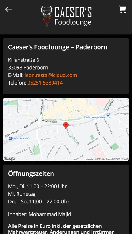 Caeser‘s Foodlounge Paderborn screenshot-3